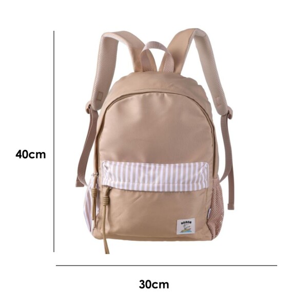 Mochila Snoopy beige