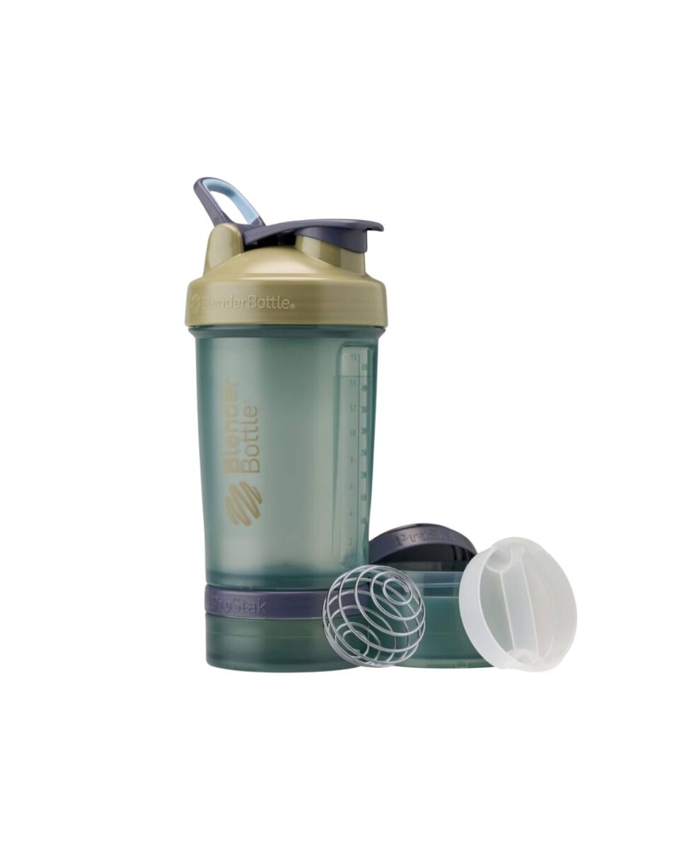 Shaker Prostak 651ml BlenderBottle - Verde Claro 