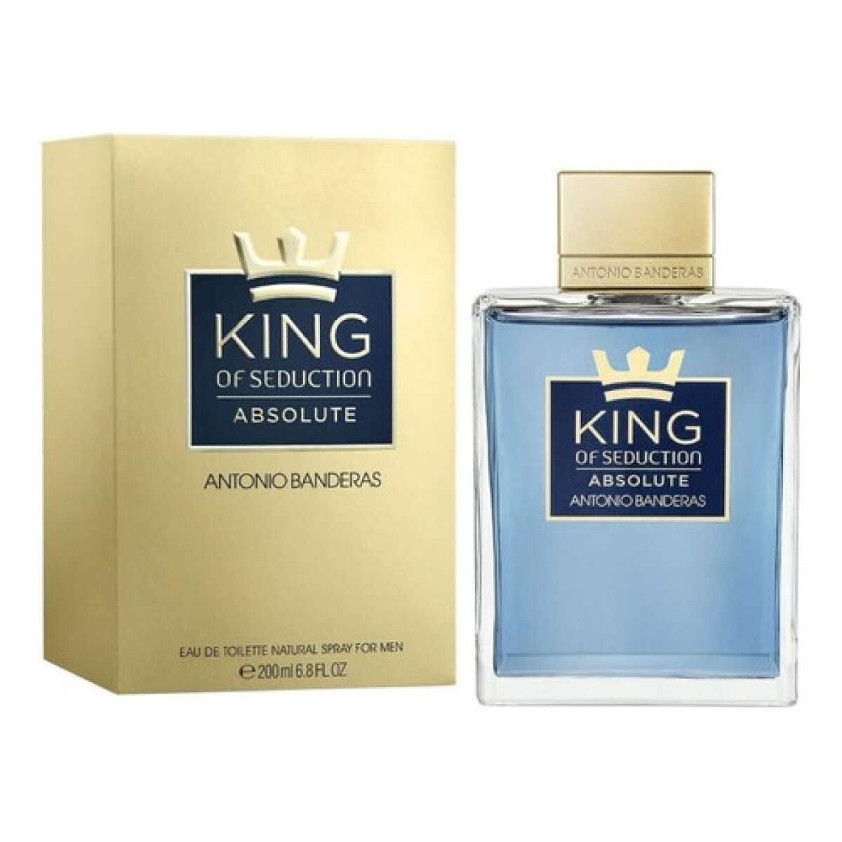 Perfume Antonio Banderas King of Seduction Absolute 200ml Original - 200 mL 