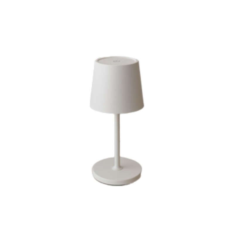 Lampara de mesa recargable con led integrado 9.7x23.5 cm - Blanca Lampara De Mesa Recargable Con Led Integrado 9.7x23.5 Cm - Blanca