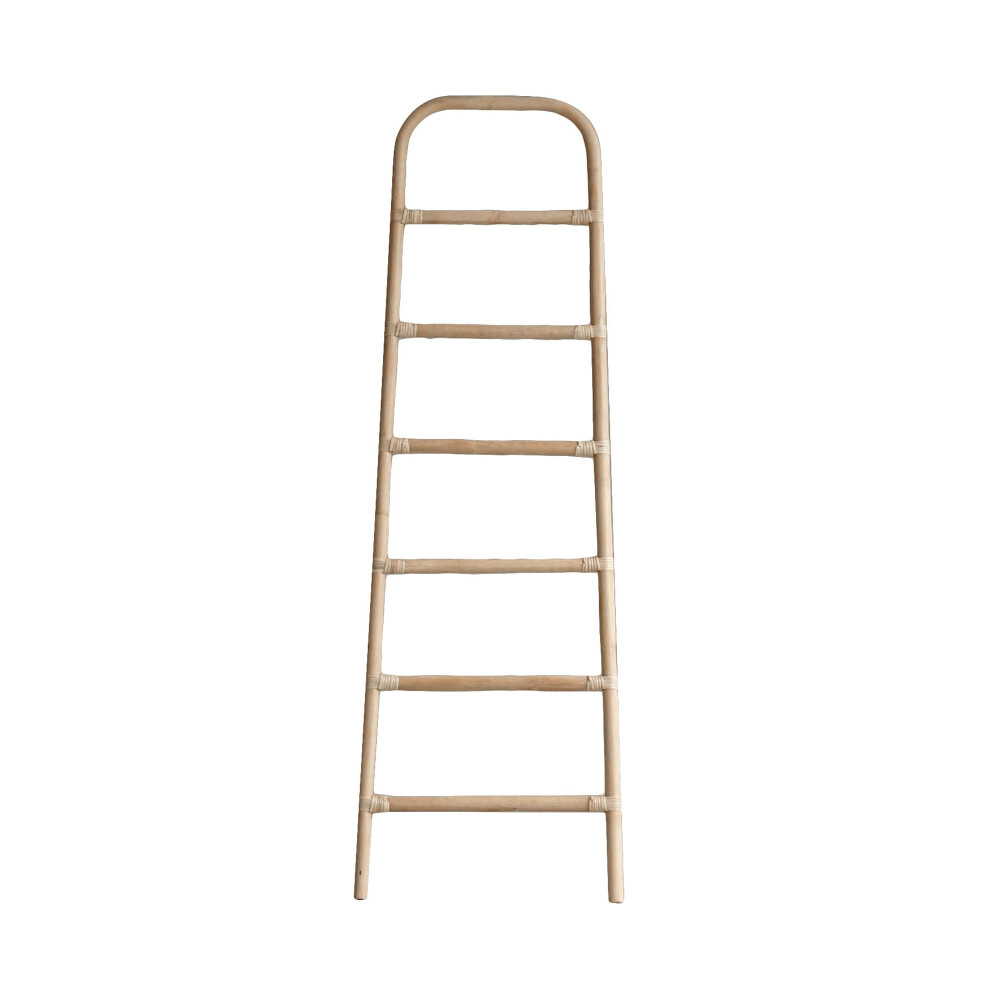 ESCALERA DECORATIVA RATTAN NATURAL-BEIGE CROWN