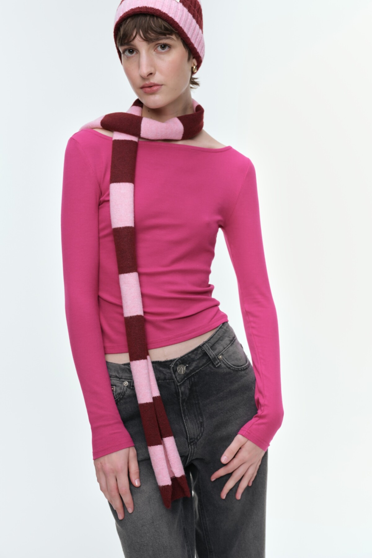 Remera Arabella Fucsia