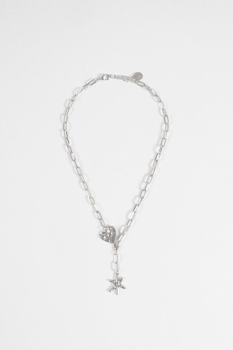 Collar mystic - plateado 