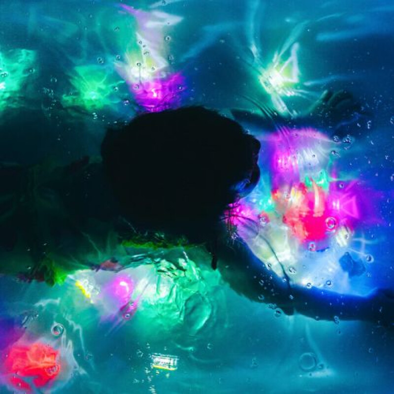Seet 4 cubos Glo Pals Iluminados Activados por agua Multicolor