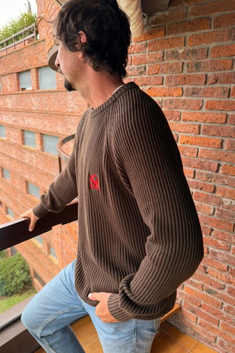 River Sweater Chocolate