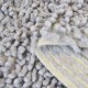 Alfombra 40x60cm Shaggy GRIS