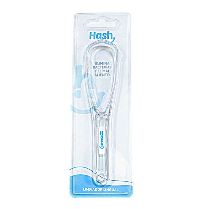 HASH LIMPIA LENGUA RASPADOR única