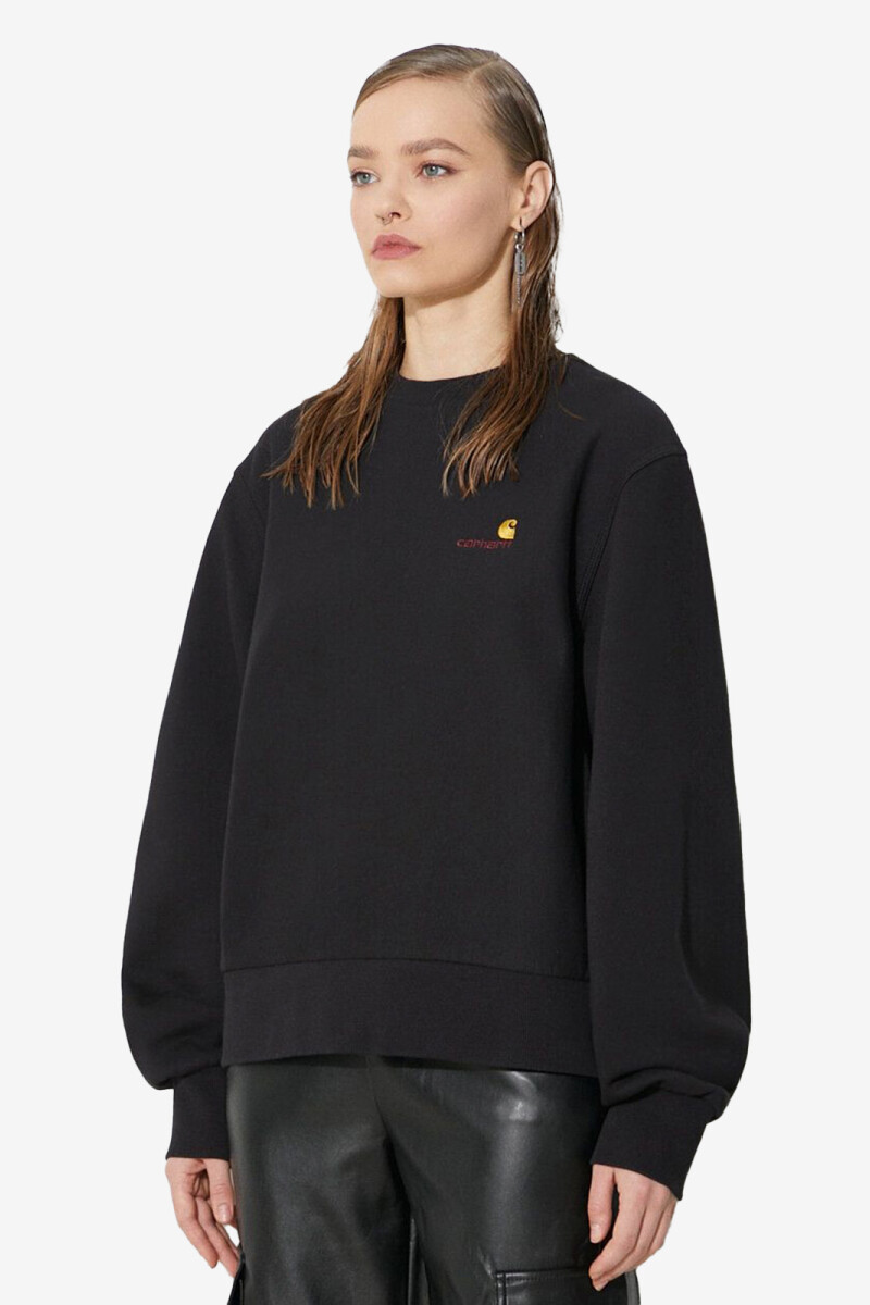 W' AMERICAN SCRIPT SWEAT Negro