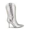 Bootie Grasy3 Silver