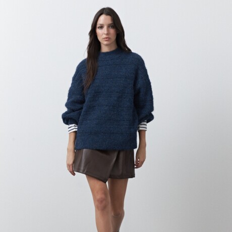 SWEATER NEVADA Azul Marino