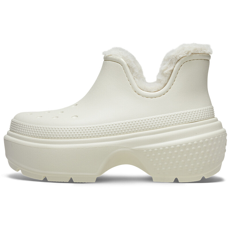 Botas Crocs Stomp Lined Shorty Blanco