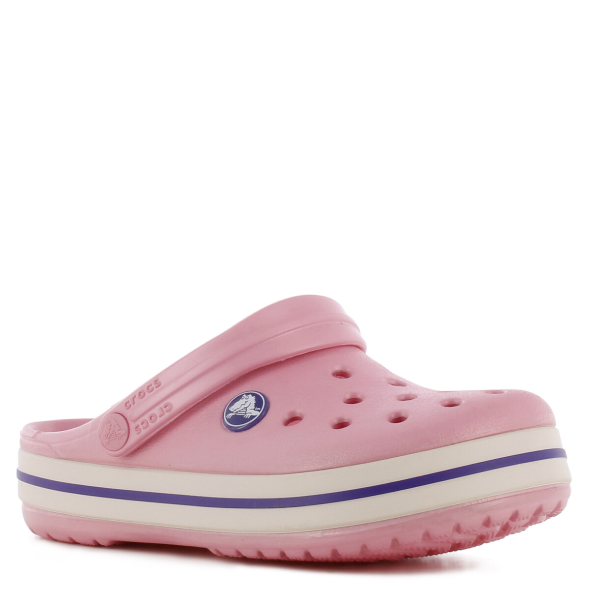 Zuecos Infantiles Crocs Crocband Clog - Rosa 