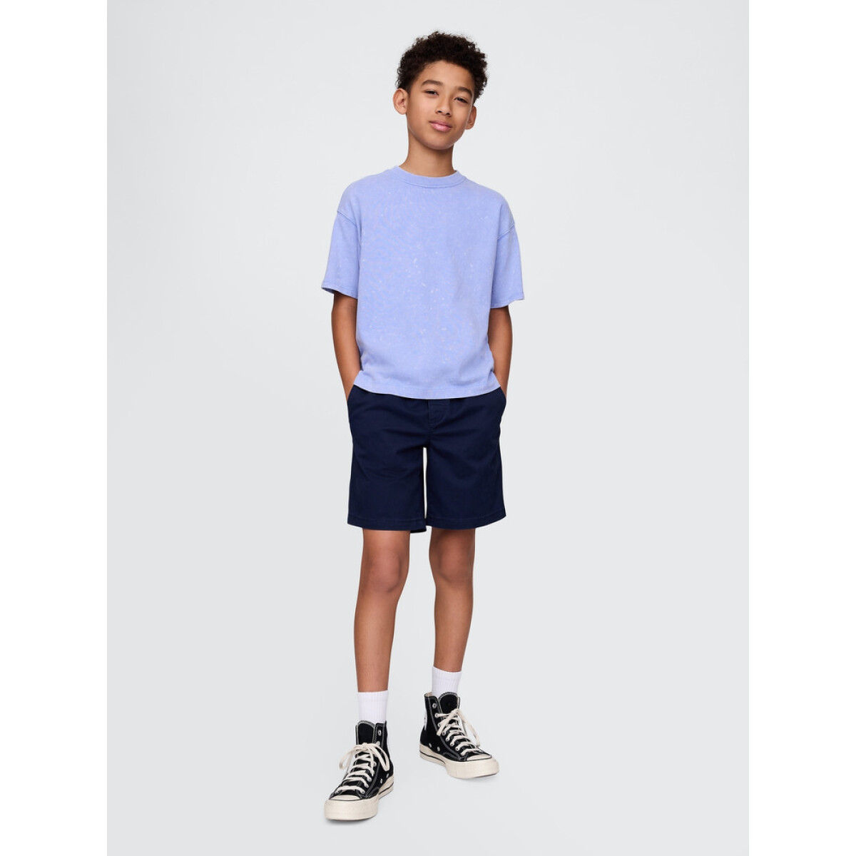 PO EASY SHORT - TAPESTRY NAVY 