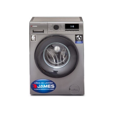 LAVARROPAS JAMES 6 KG TITANIUM INVERTER LAVARROPAS JAMES 6 KG TITANIUM INVERTER