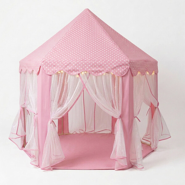 Carpa Casita Infantil Tipi Casa Para Niños Plegable Castillo Con Cortinas Imback Color Rosa Carpa Casita Infantil Tipi Casa Para Niños Plegable Castillo Con Cortinas Imback Color Rosa
