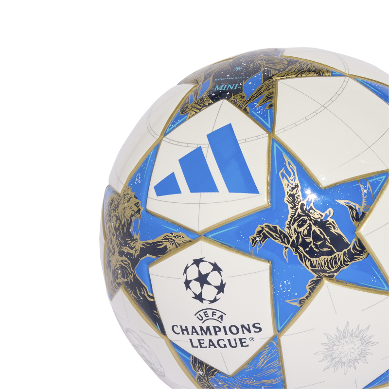 Pelota Adidas Champions League Mini Blanco - Azul