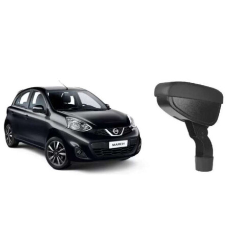 Apoya Brazo Auto Nissan March Ecocuero