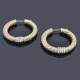 Aros En Oro 18K En Tres Tonos Aros En Oro 18K En Tres Tonos