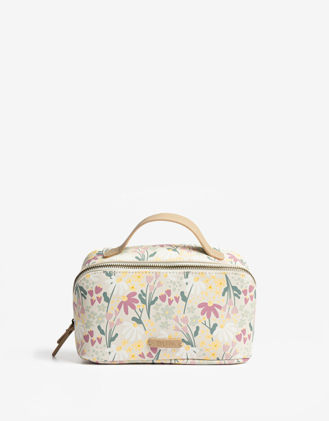 Porta Cosméticos Portacosméticos Flores - Estampado Flores