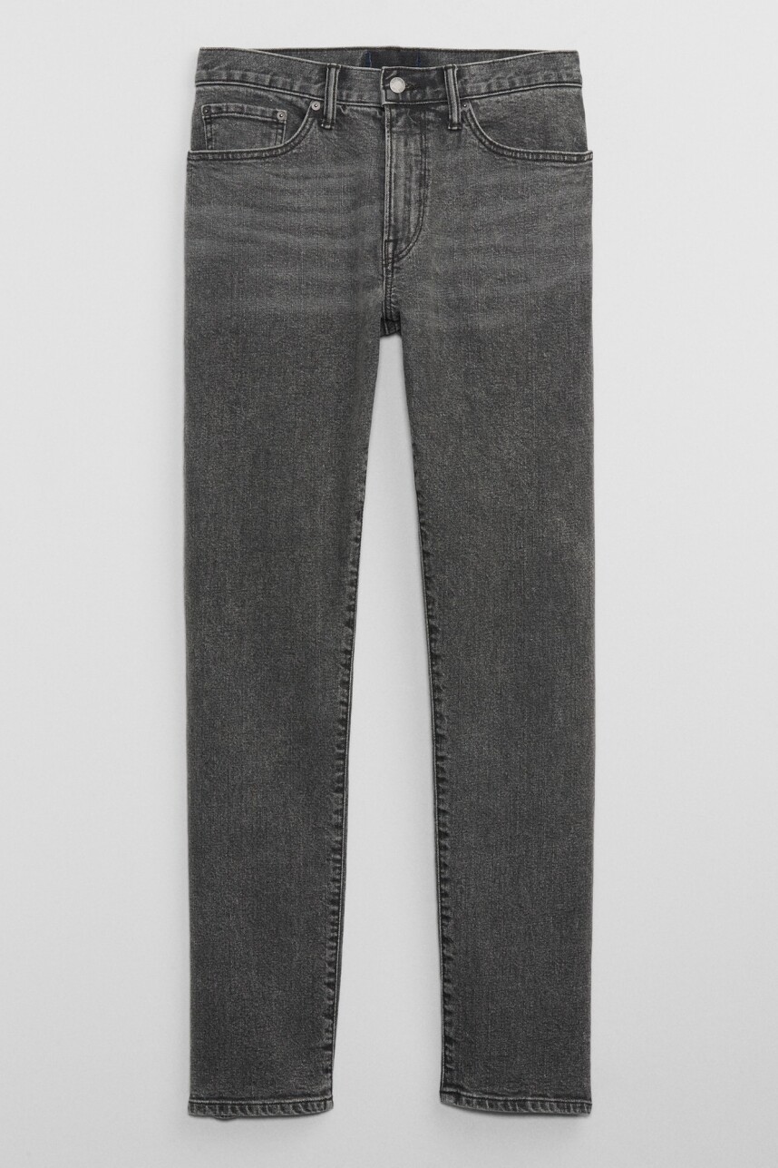 Jean Straight Hombre Grey Wash