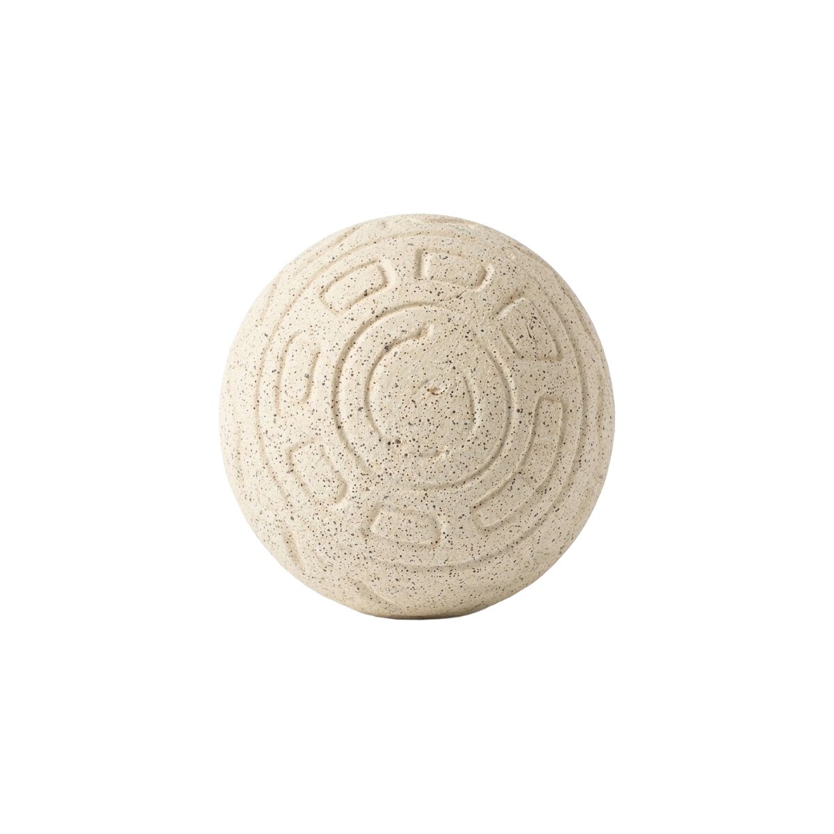 ESFERA CERAMICA MARFIL 10CM 
