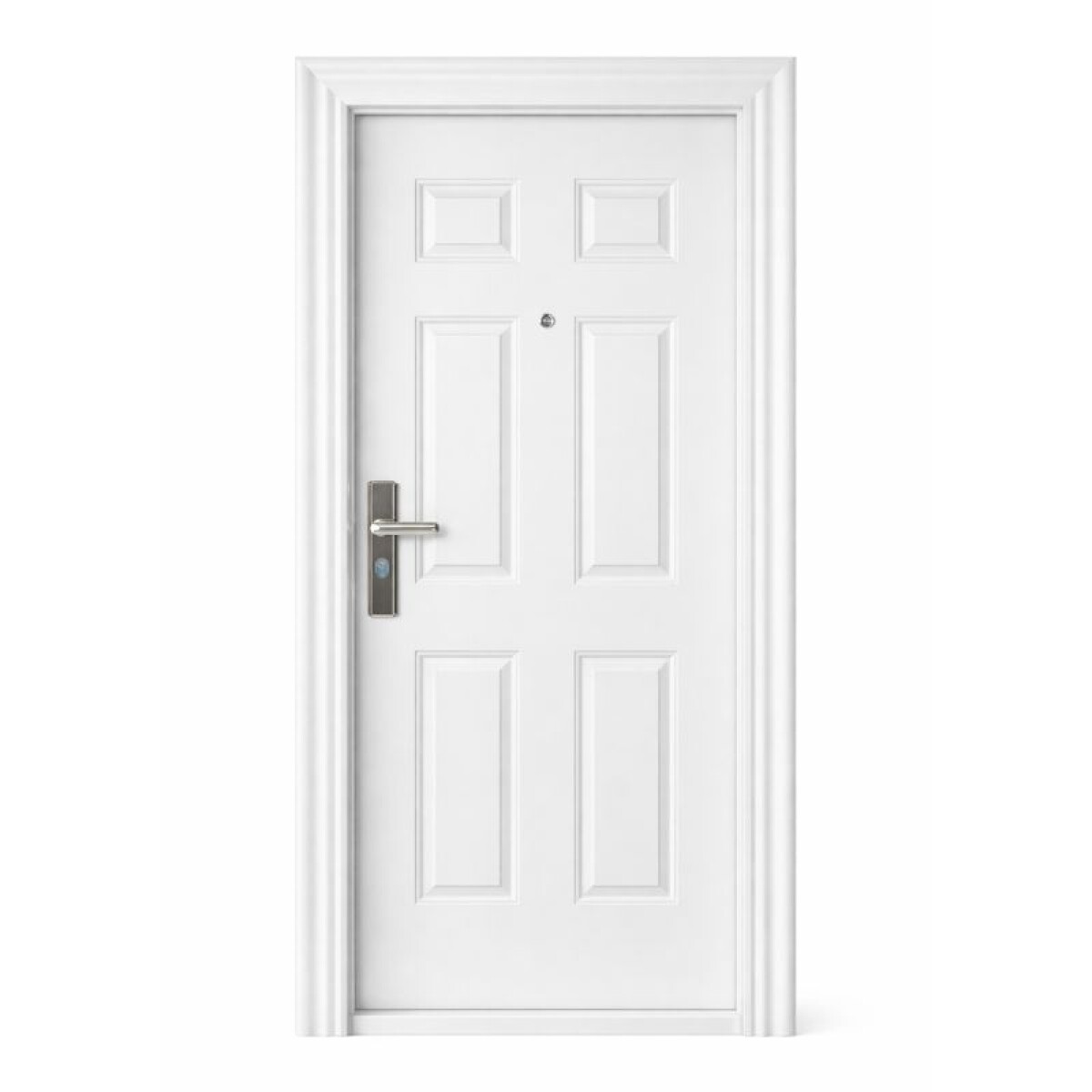 PUERTA SEMI BLINDADA BLANCA 27 KG - DERECHA 