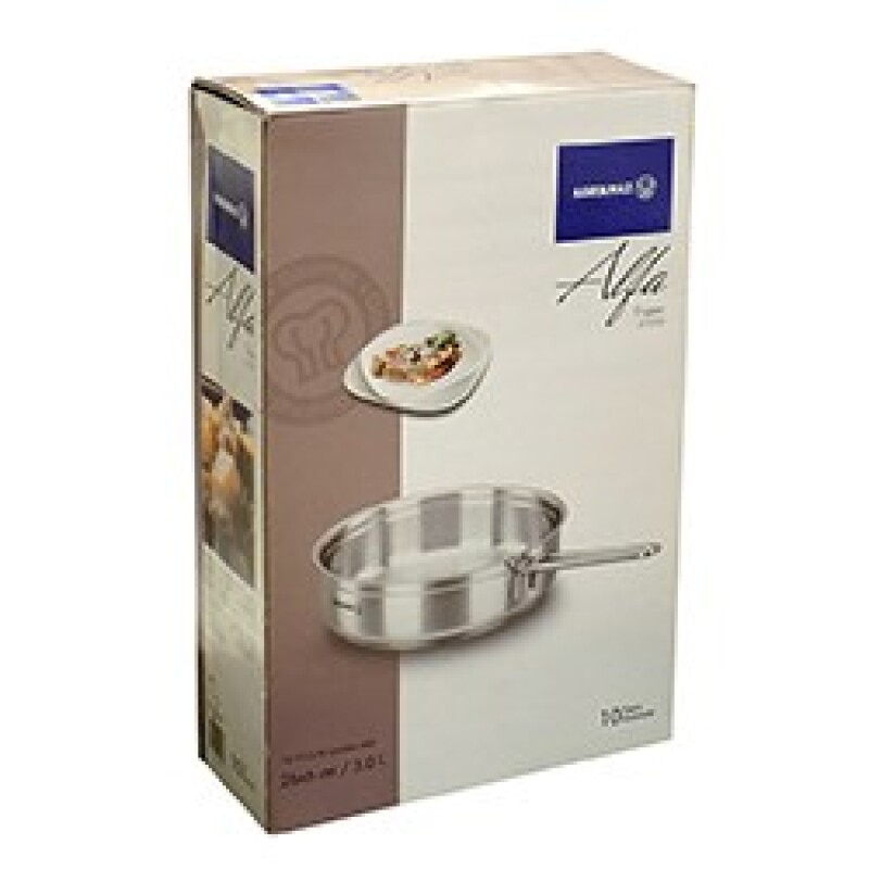 SARTEN 3LTS ACERO INOX ALFA KORKMAZ. 26X6CM SARTEN 3LTS ACERO INOX ALFA KORKMAZ. 26X6CM
