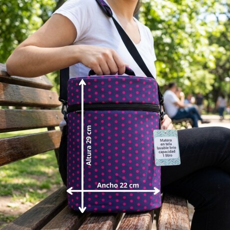 Matera Tela para Termo 1 Lt Micro Dot Navy