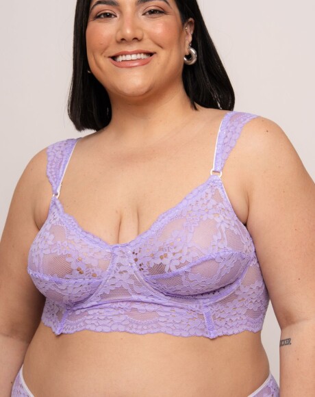 Corset corto Fiore Lila