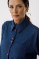 CAMISA AZAR MOM Azul