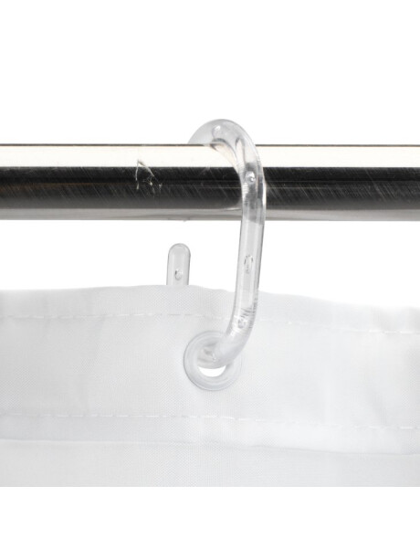 Cortina de ducha ANEBY 180X200 cm blanco Cortina de ducha ANEBY 180X200 cm blanco