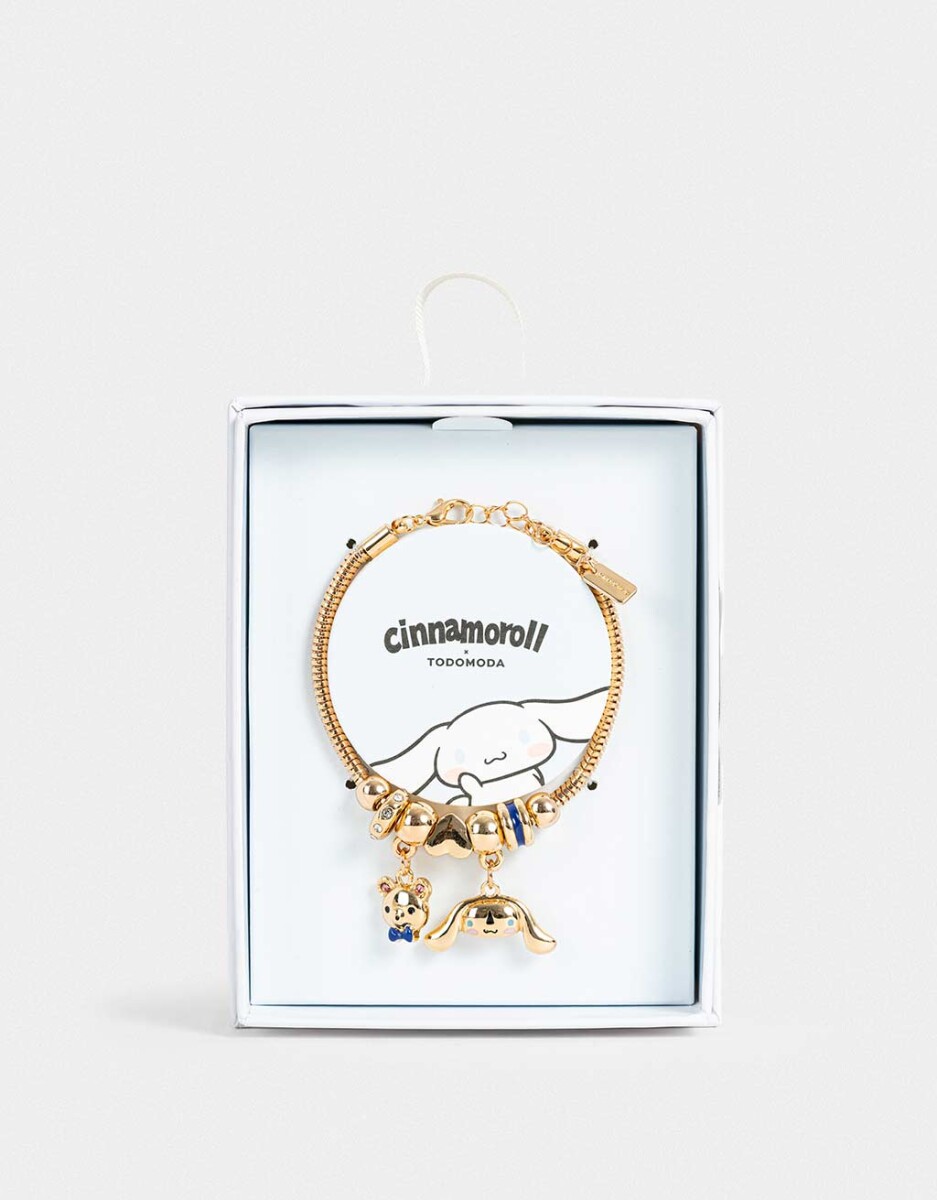 Pulsera Flexible Multi Dije Cinnamoroll 