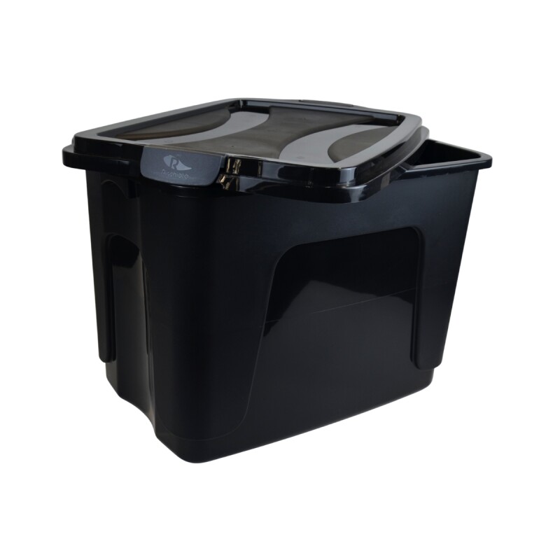 Set x3 Caja organizadora 80 lts Alta NEGRO
