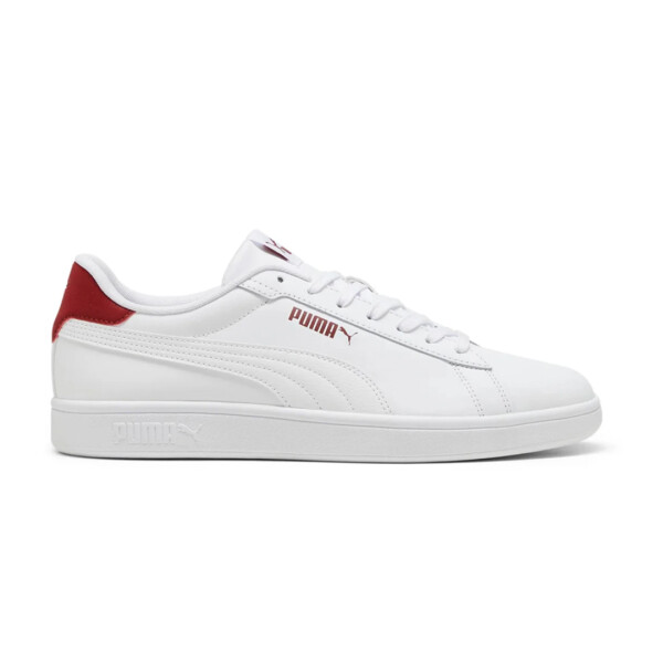 SMASH 3.0 L - PUMA BLANCO/ROJO