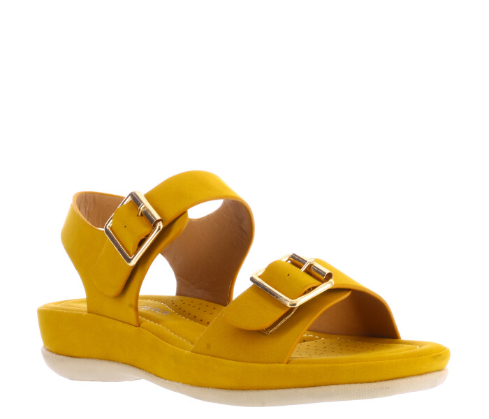 Sandalia HAZEL con tiras con hebilla Yellow