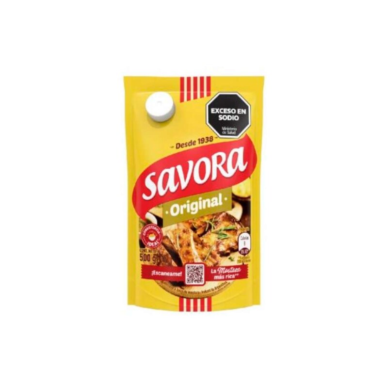 SAVORA MOSTAZA.DP 500G. Savora Mostaza.dp 500g.