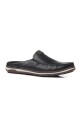 ZUECO PEGADA CUERO Negro