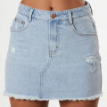 FALDA CORTA CARLINA RUSTY Azul Claro