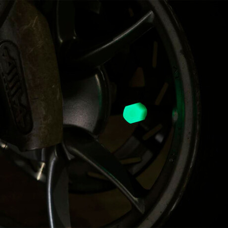 ACCESORIO EXTERIOR - TAPA VALVULA AIRE FLUOR VERDE - ACCESORIO EXTERIOR - TAPA VALVULA AIRE FLUOR VERDE -