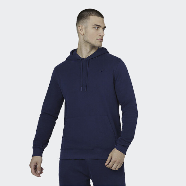 Campera Castore Embroidered Logo Azul