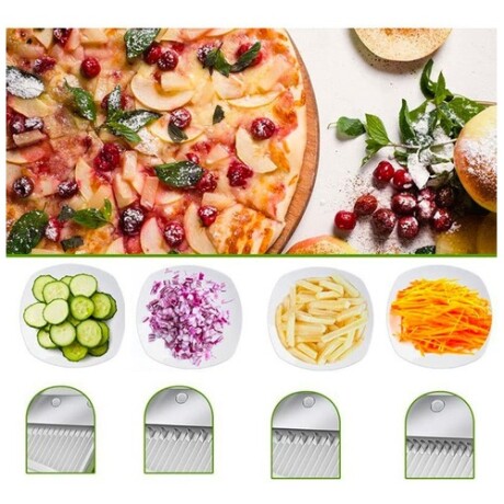 Mandolina 8 en 1 para frutas y vegetales Mandolina 8 en 1 para frutas y vegetales