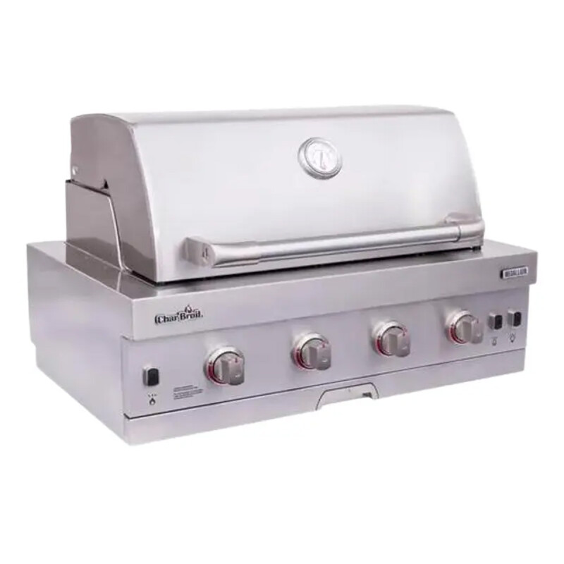 BARBACOA EMPOTRABLE MEDALLION 4 QUEMADORES ACERO INOXIDABLE PLATEADO BARBACOA EMPOTRABLE MEDALLION 4 QUEMADORES ACERO INOXIDABLE PLATEADO