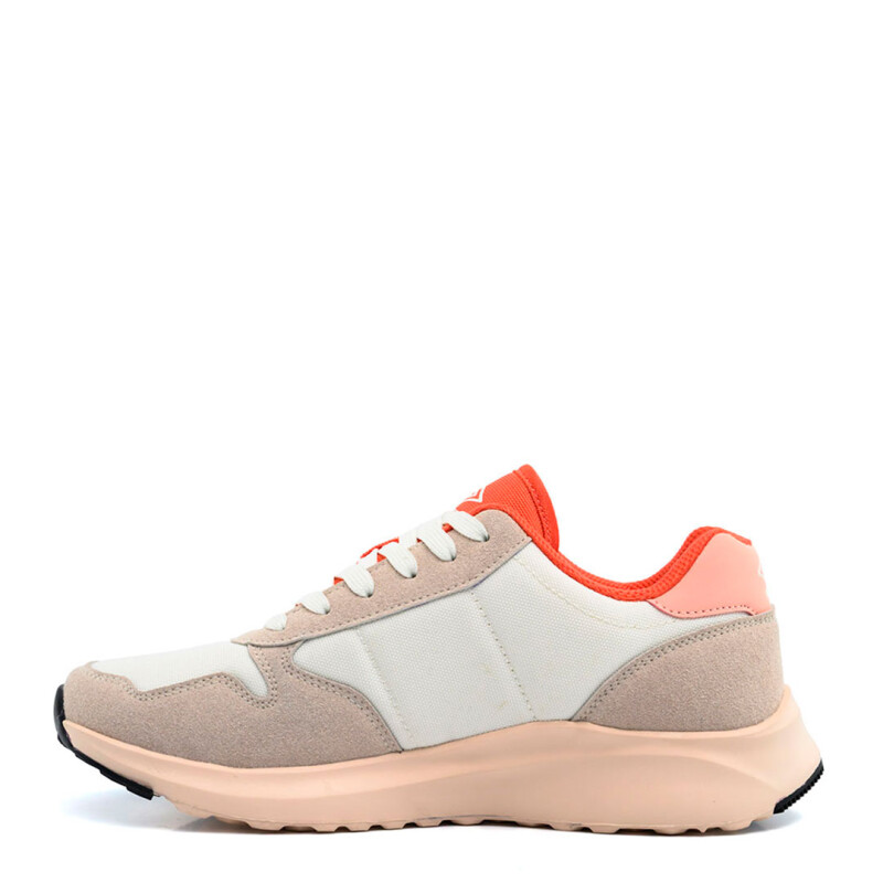 Championes de Mujer Umbro Volcan II Beige - Blanco