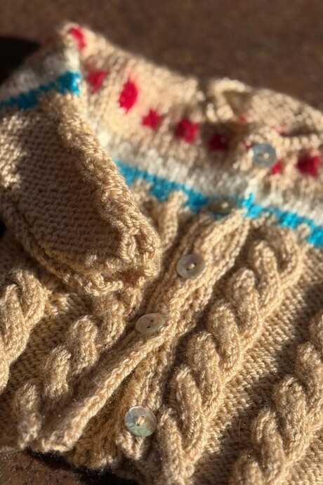Saco New Born Crudo / Beige