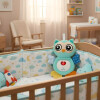 Peluche Búho Para Bebé Con Luz Y Sonido VERDE AGUA