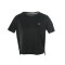 T-SHIRT MC WMN RNG UP verde silver NEGRO