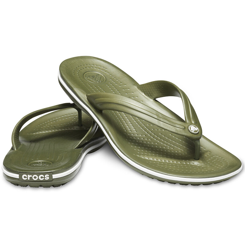Ojotas Crocband™ Flip Verde