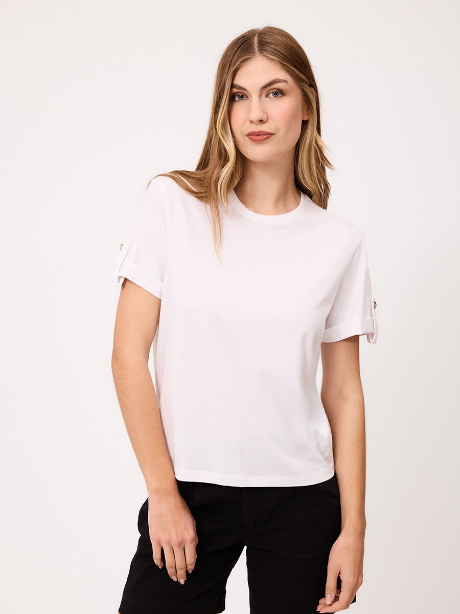 T-SHIRT HALIE POLANCO - Blanco 