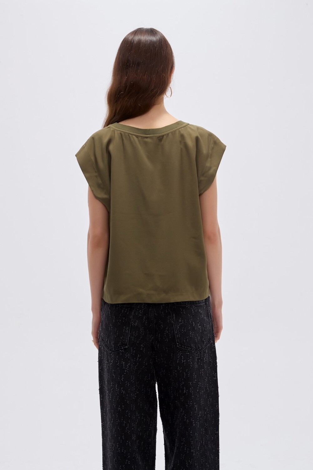 Remera Zoru Verde Oliva