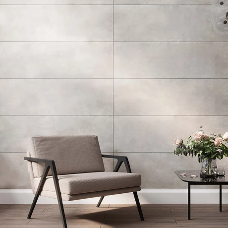 CERAMICA BEIGE MATE 40X120CM PARED GAMAS DE GRIS